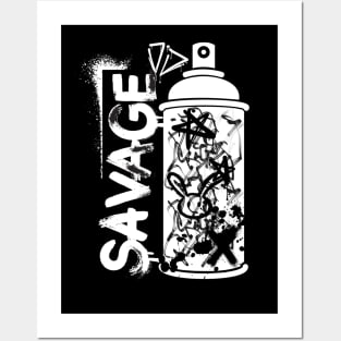 Savage Graffiti Posters and Art